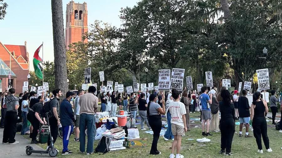 Rep. Kat Cammack to Newsmax: Applaud Univ. of Florida's Protest Stance
